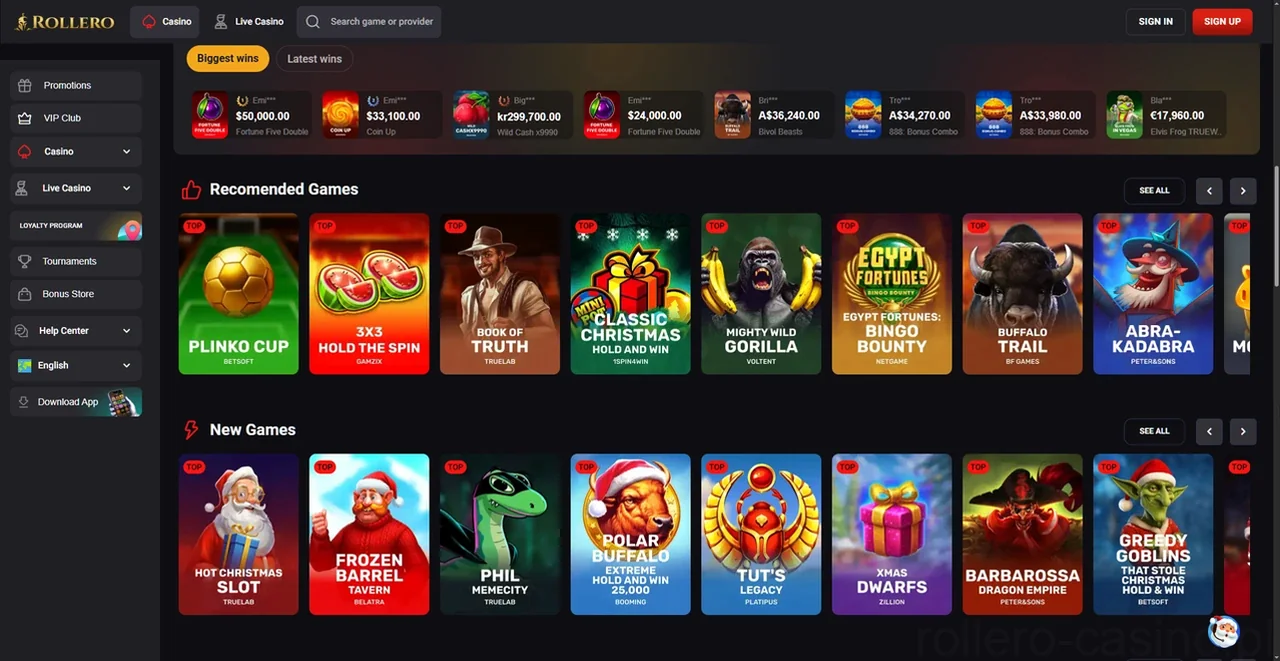 Rollero Casino Casino
